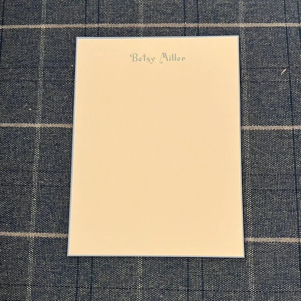 3 Pieces of Stationery